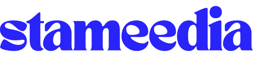 Logo stameedia in blau